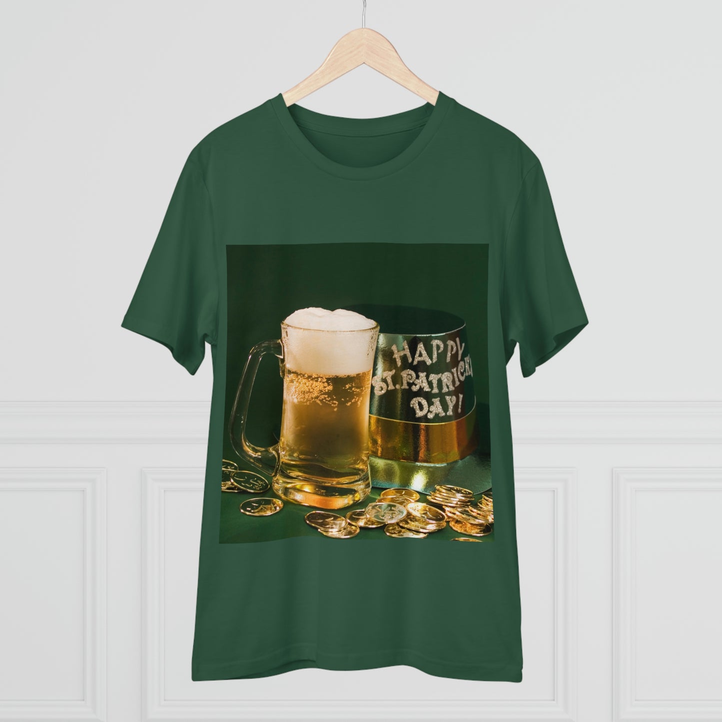 St Patrick's Beer Organic Creator T-shirt - Unisex