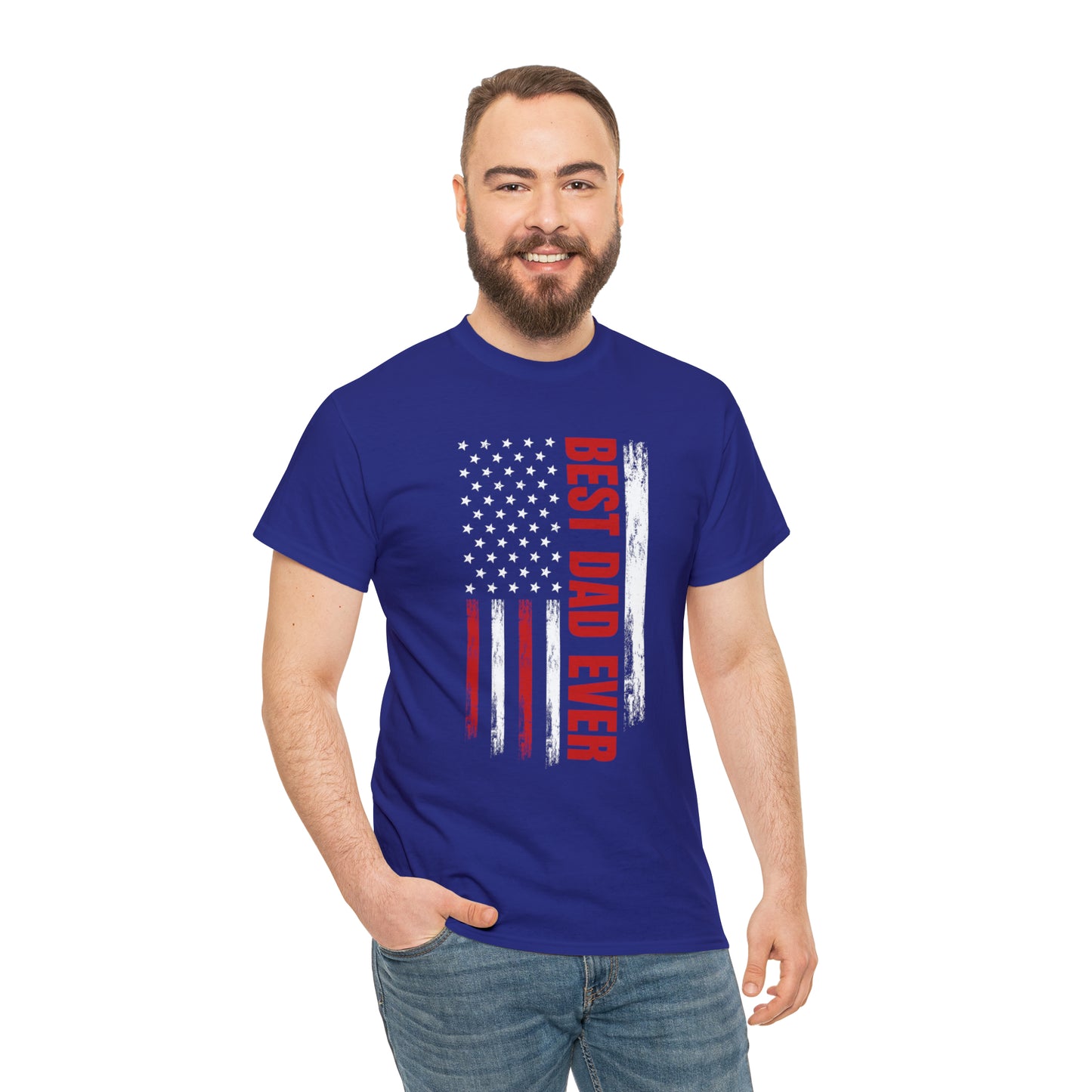Best Dad Ever Unisex Heavy Cotton Tee