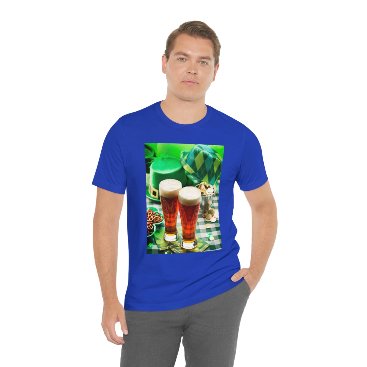 St Patrick's Black Unisex Jersey Short Sleeve Tee
