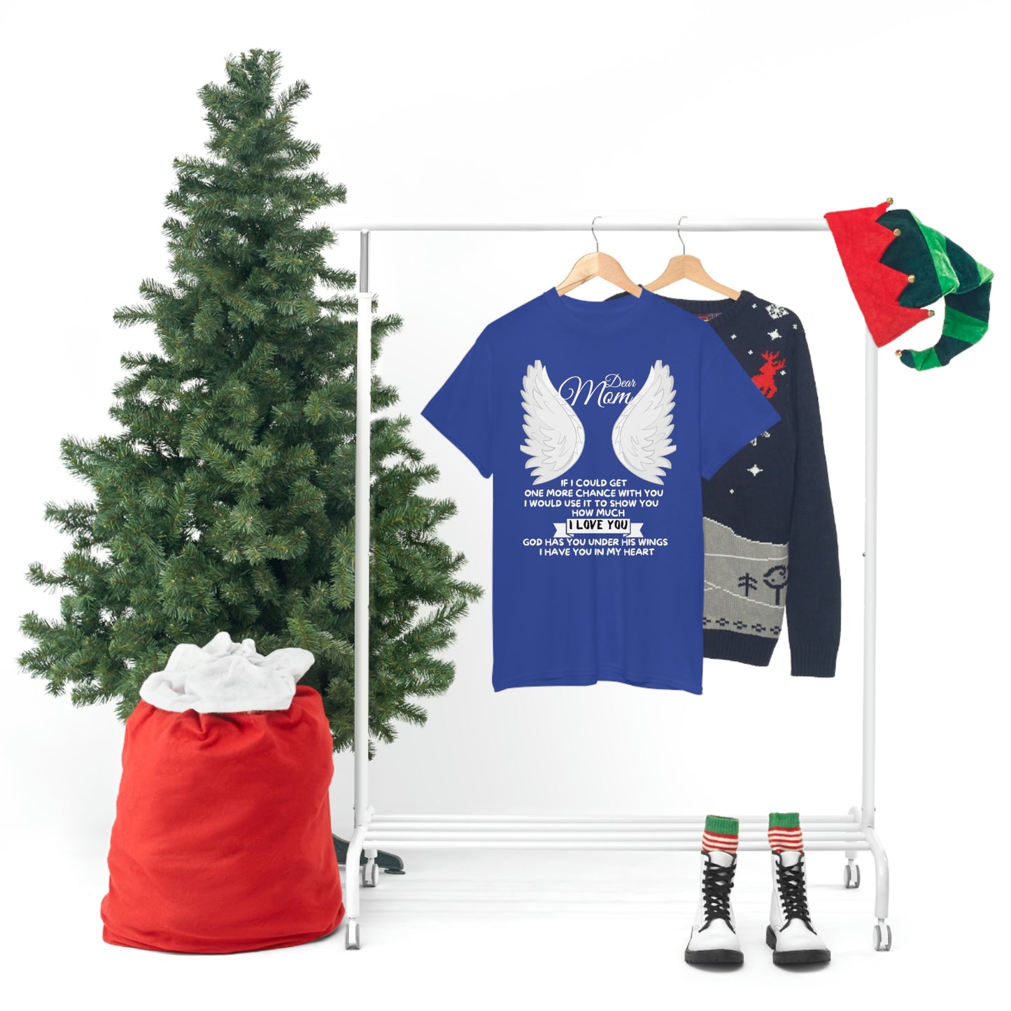 Dear Mom If I Could Get One More Chance Unisex Heavy Cotton Tee