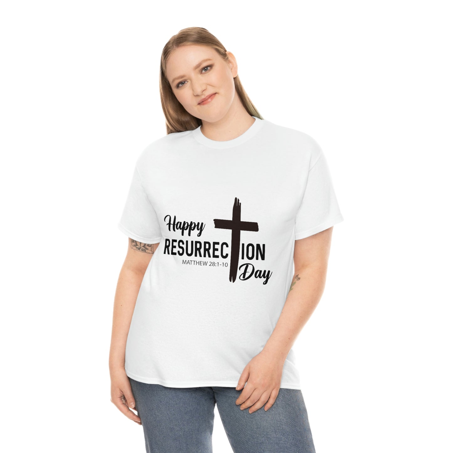 Happy Resurrection Day Unisex Heavy Cotton Tee
