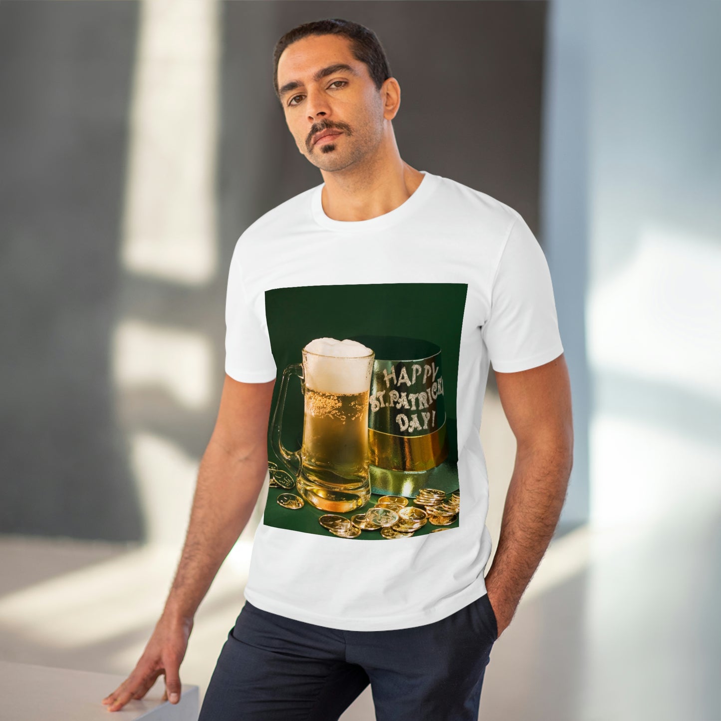 St Patrick's Beer Organic Creator T-shirt - Unisex