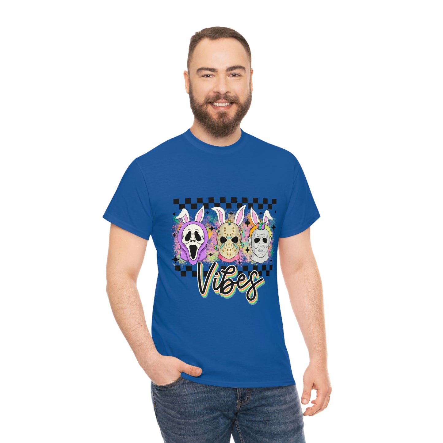 Horror Easter Vibes Unisex Heavy Cotton Tee