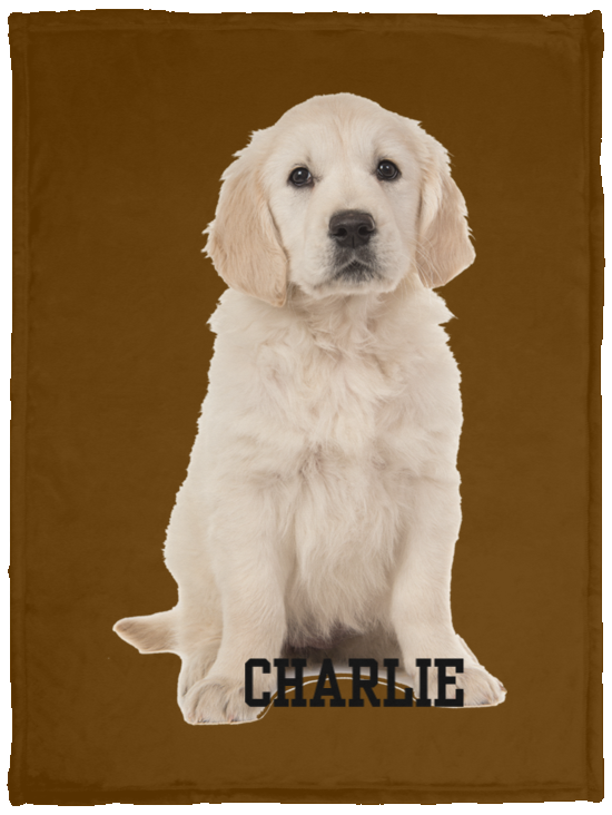 Personalized Pet VPS Cozy Plush Fleece Blanket - 30x40