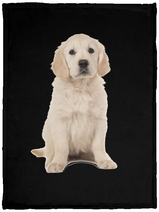Custom Pet Blanket Using Pet Photo + Name Personalized Dog and Cat Blanket VPS Cozy Plush Fleece Blanket - 30x40