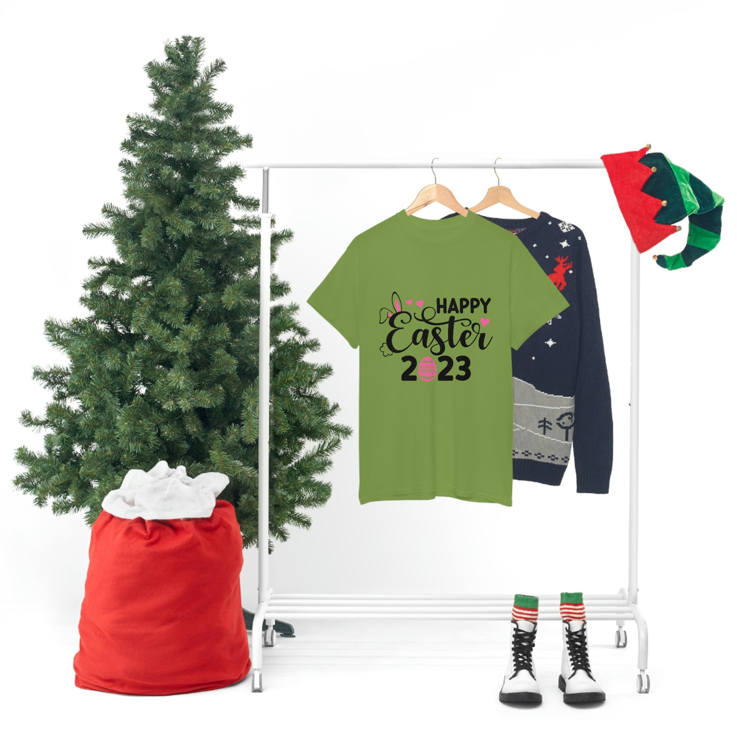 Happy Easter 2023 Unisex Heavy Cotton Tee