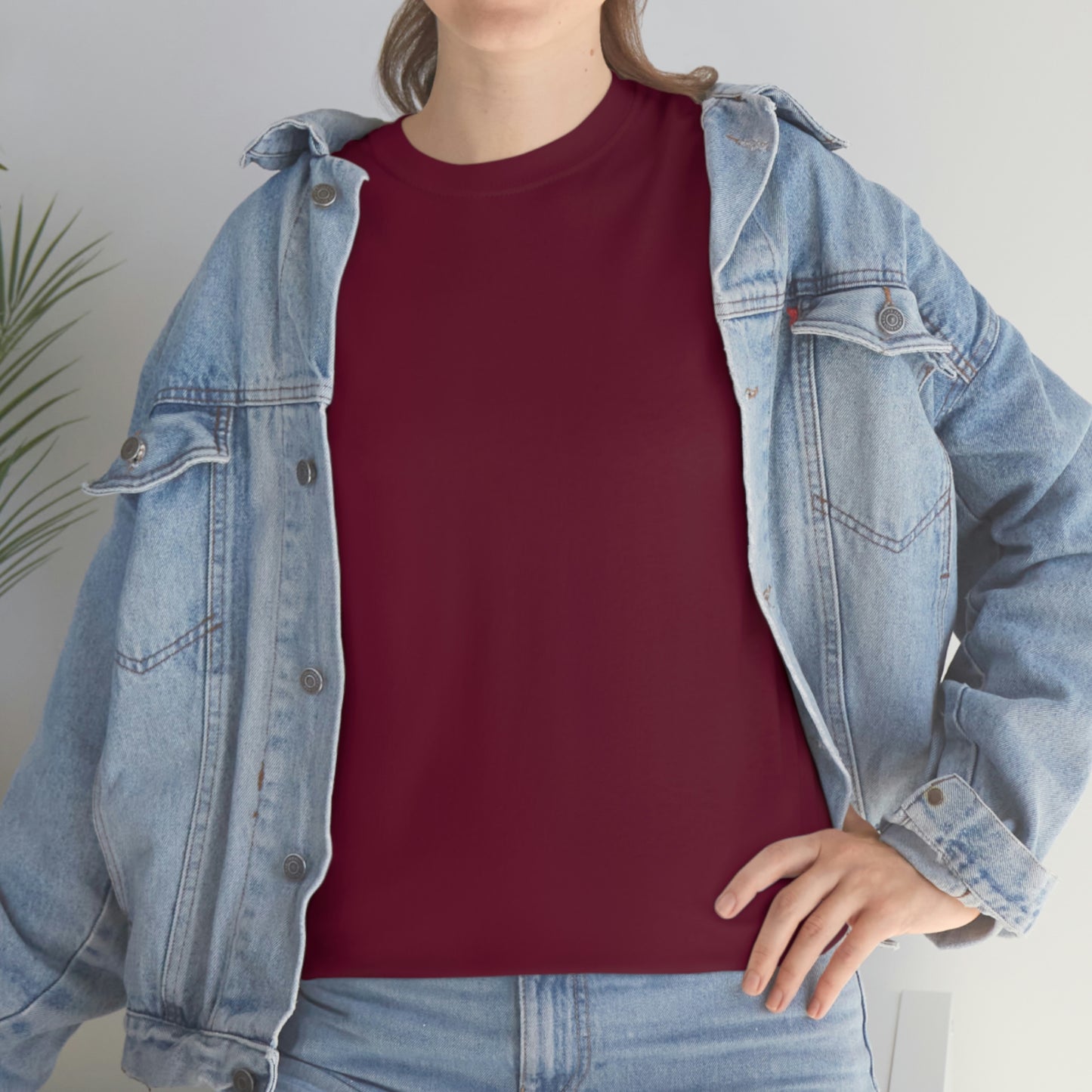 If I Could Get One More Chance With You Back View Unisex Heavy Cotton Tee