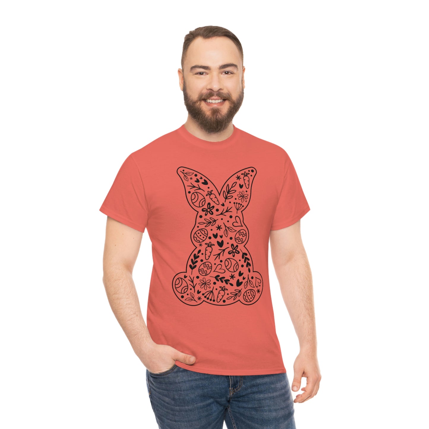 Easter Bunny Unisex Heavy Cotton Tee