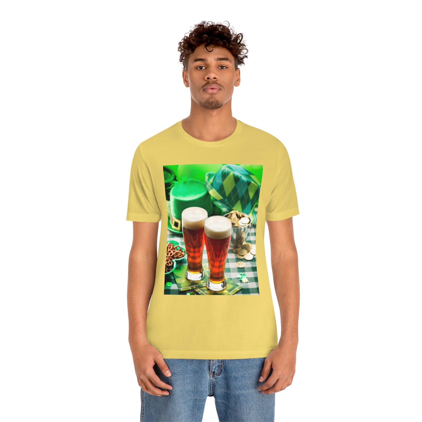 St Patrick's Black Unisex Jersey Short Sleeve Tee