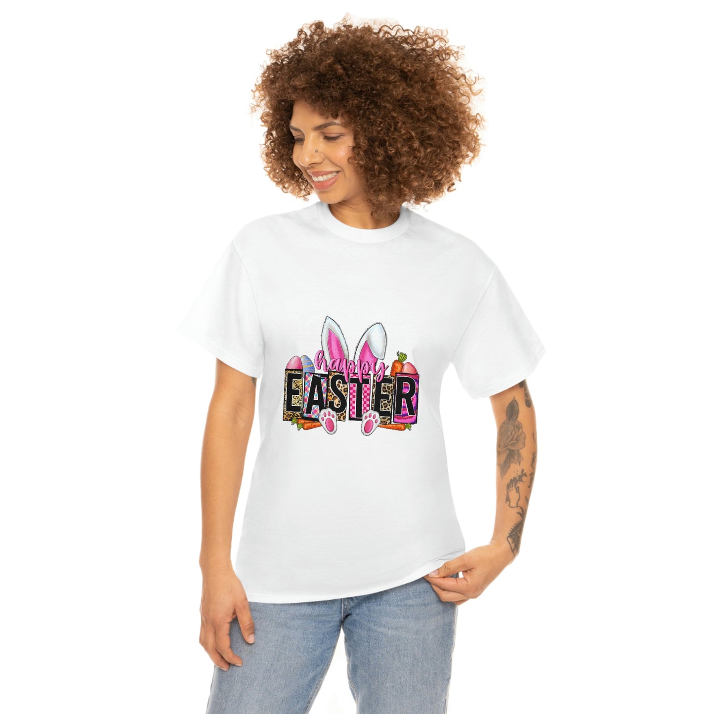 Easter Bunny Unisex Heavy Cotton Tee