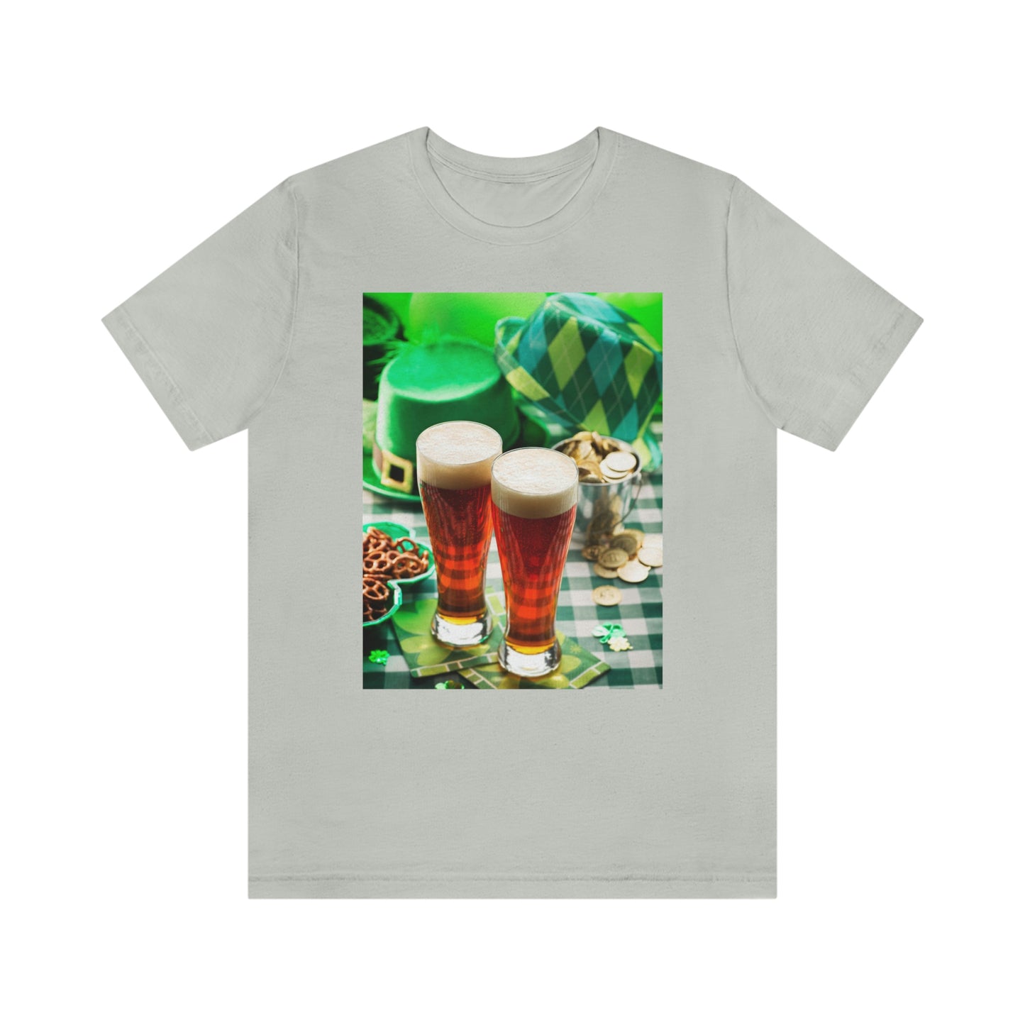 St Patrick's Black Unisex Jersey Short Sleeve Tee