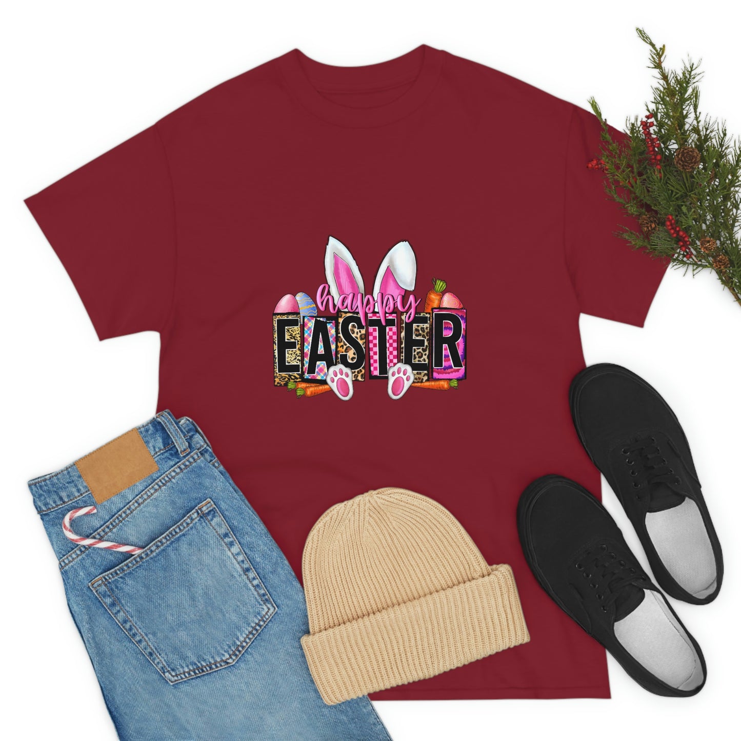 Easter Bunny Unisex Heavy Cotton Tee