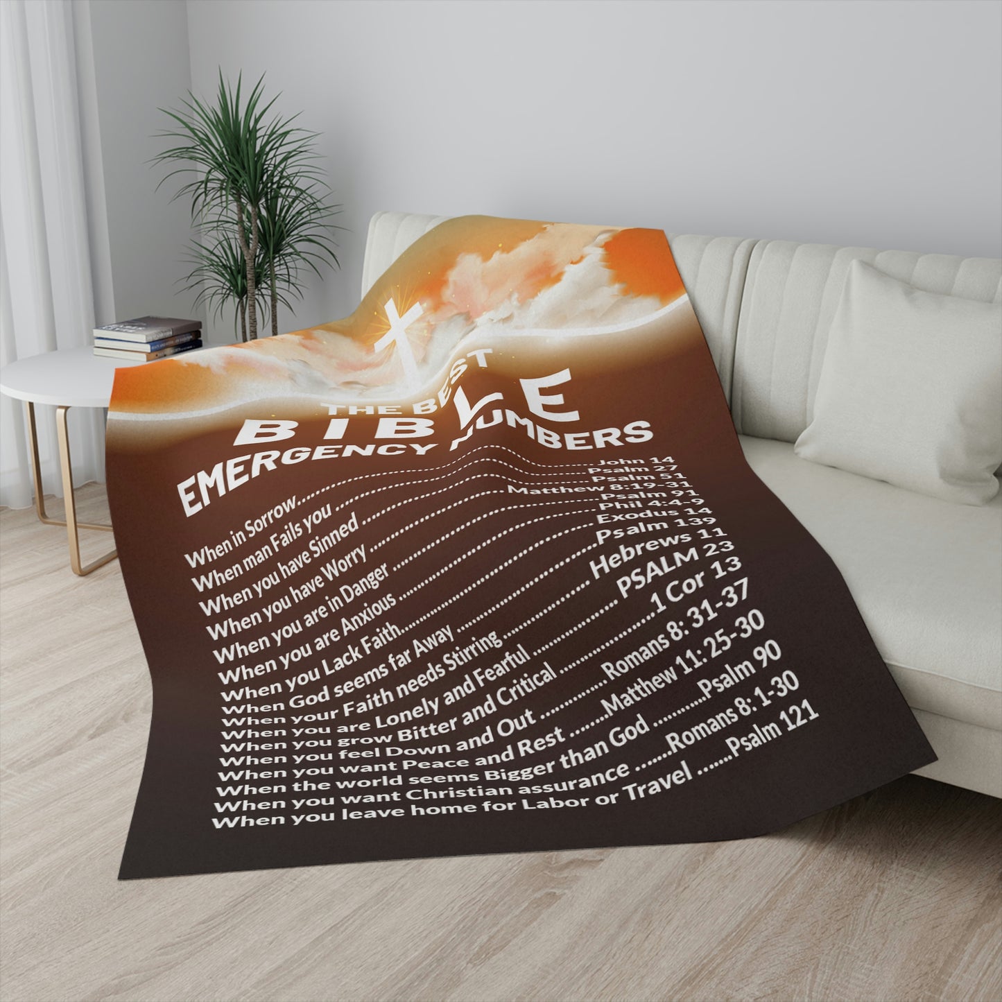 The Best Easter Bible Emergency Numbers Sherpa Blanket