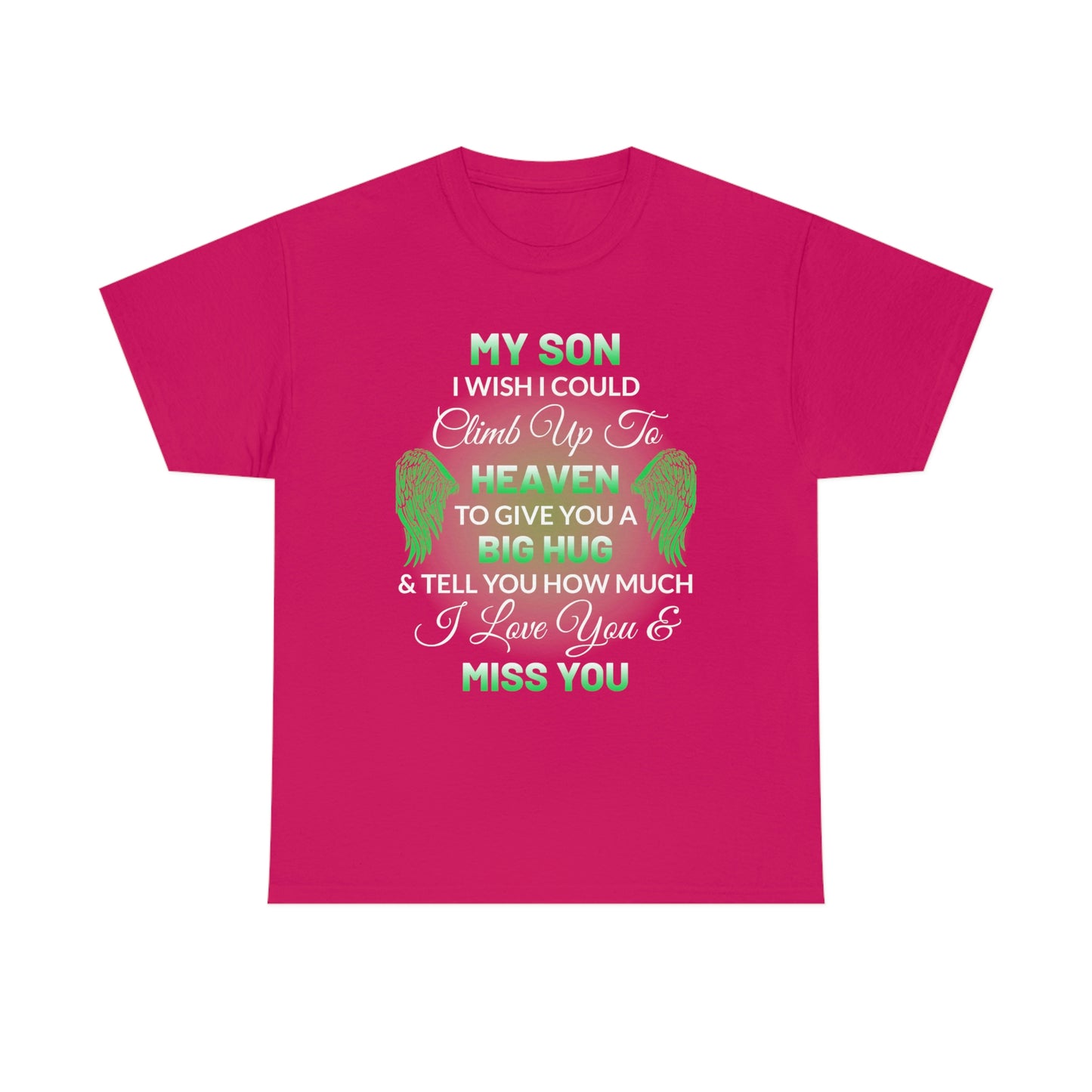 My Son I Miss You Unisex Heavy Cotton Tee