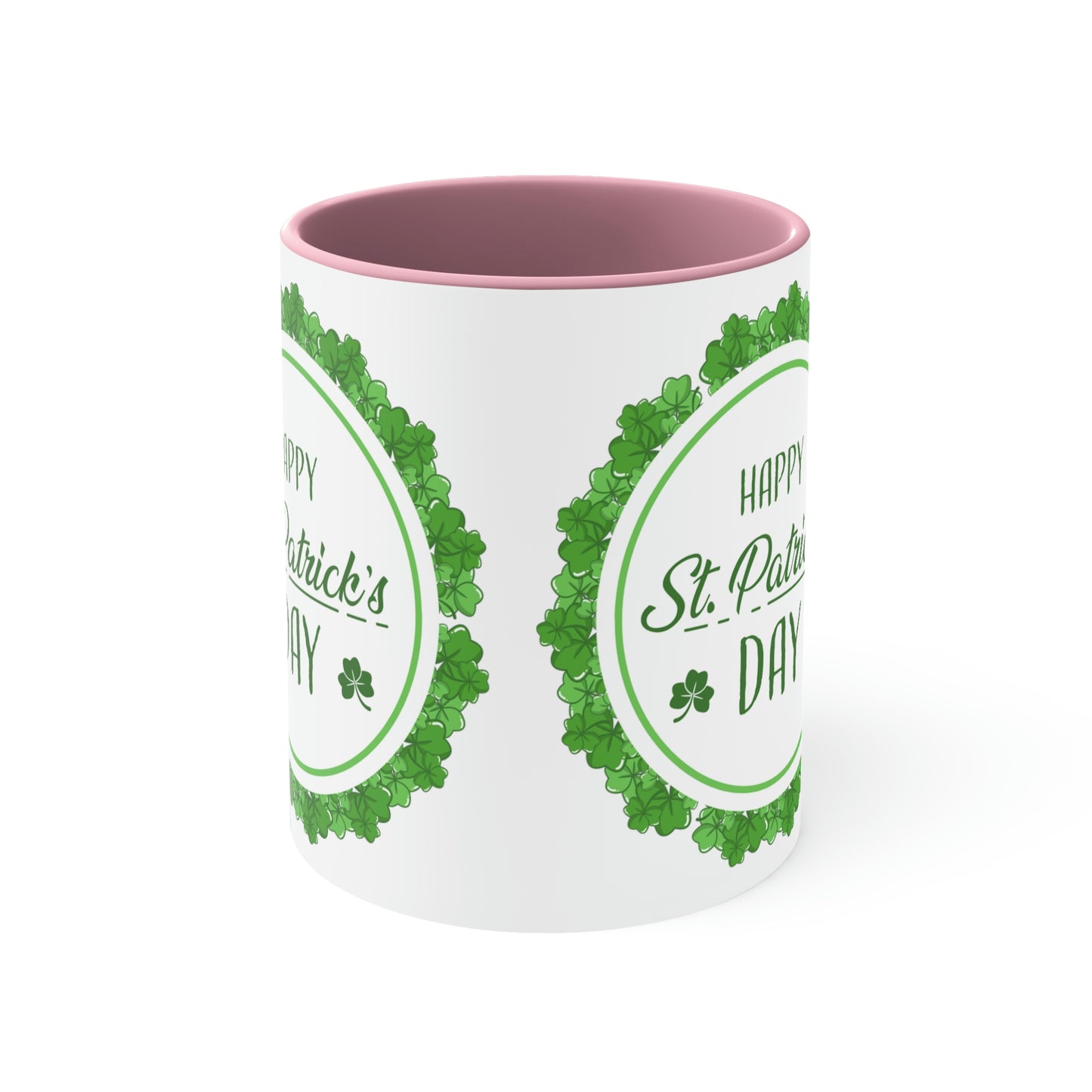 Happy St Patrick's Day Accent Coffee Mug, 11oz