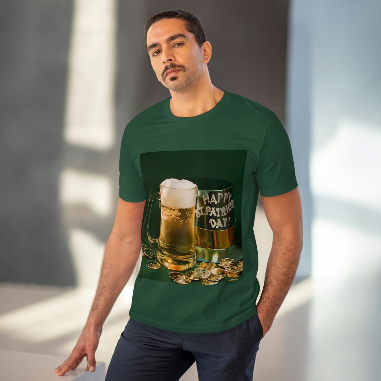 St Patrick's Beer Organic Creator T-shirt - Unisex
