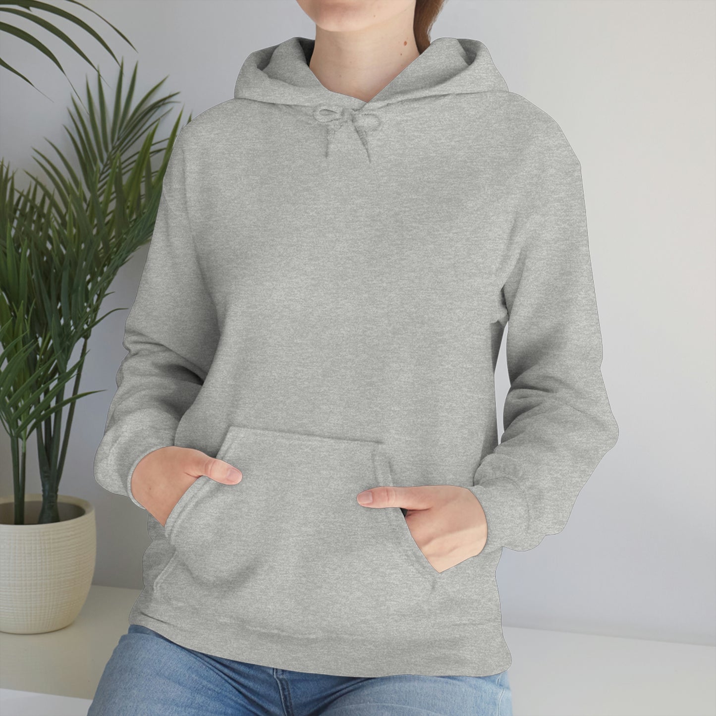 Mom My Heart Lives In Heaven Unisex Heavy Blend™ Hooded Sweatshirt