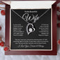 To My Beautiful Wife Forever Love Necklace
