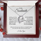 To My Soulmate Forever Love Necklace