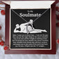 To My Soulmate Forever Love Necklace