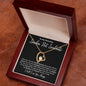 To My Stunning Smokin' Hot Soulmate Forever Love Necklace
