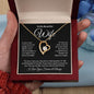 To My Beautiful Wife Forever Love Necklace