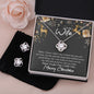 To My Wife - Love Knot Earring & Necklace Set