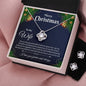To My Wife - Love Knot Earring & Necklace Set