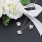 To My Wife - Love Knot Earring & Necklace Set