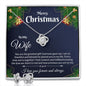 To My Wife - Love Knot Earring & Necklace Set