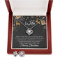 To My Wife - Love Knot Earring & Necklace Set
