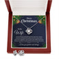 To My Wife - Love Knot Earring & Necklace Set