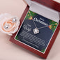 To My Wife - Love Knot Earring & Necklace Set
