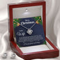To My Wife - Love Knot Earring & Necklace Set