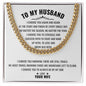 To My Husband - Cuban Link Chain