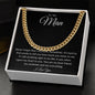 To My Man Cuban Link Chain