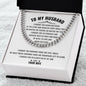 To My Husband - Cuban Link Chain