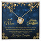 To My Mom - Love Knot Necklace