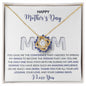 Happy Mother's Day I Love You Love Knot Necklace
