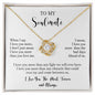 To My Soulmate - Love Knot Necklace