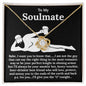 To My Smoking' Hot Soulmate Love Knot Necklace