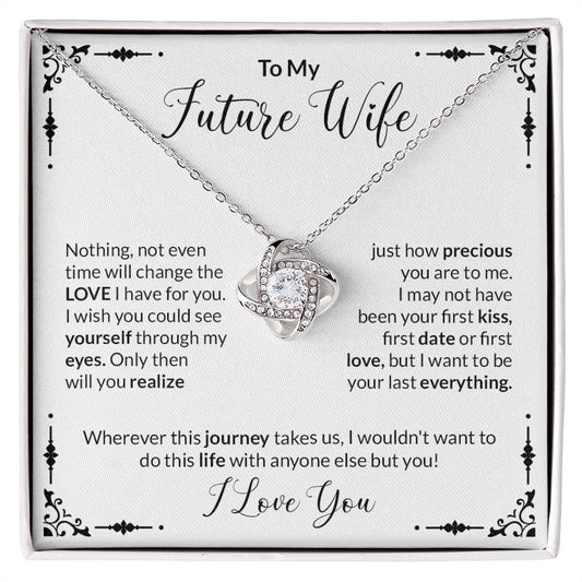 To My Future Wife - Love Knot Necklace