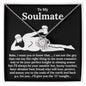 To My Smoking' Hot Soulmate Love Knot Necklace