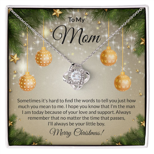 To My Mom - Love Knot Necklace
