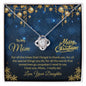 To My Mom - Love Knot Necklace