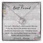 To My Best Friend - Love Knot Necklace