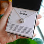 I'M TRULY SORRY LOVE KNOT NECKLACE