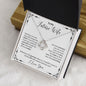 To My Future Wife - Love Knot Necklace