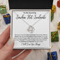 To My Stunning Smokin' Hot Soulmate Love Knot Necklace.