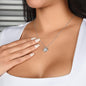 To My Lovely Daughter - Love Knot Necklace